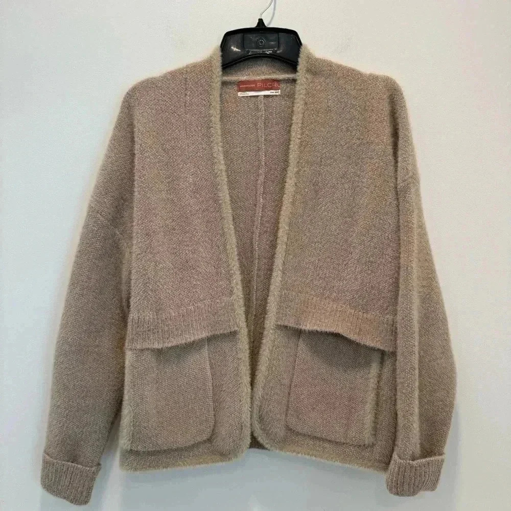 Pilcro Cardigan Sparkle Shimmer Knit One Size - Picture 2 of 8